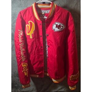 Limited Edition Chiefs x Velveeta Bomber Jacket NFL Men's M Serve Em Up